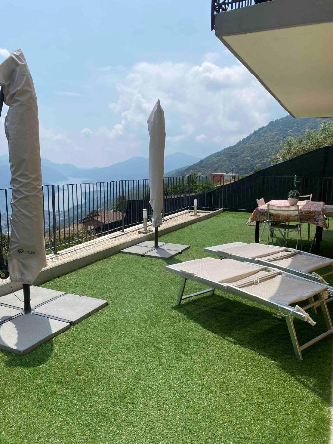 Apartamento casa sol y sombra Cademario Exterior foto