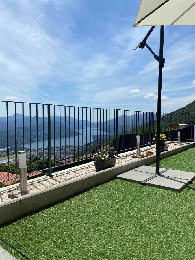 Apartamento casa sol y sombra Cademario Exterior foto